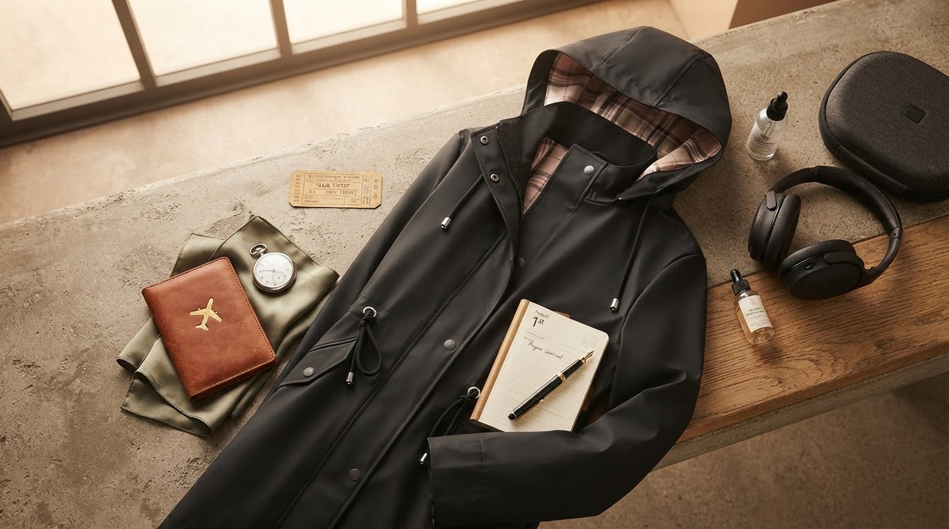 The 5-Point Transit Check for Waterproof Hooded Trench Coat