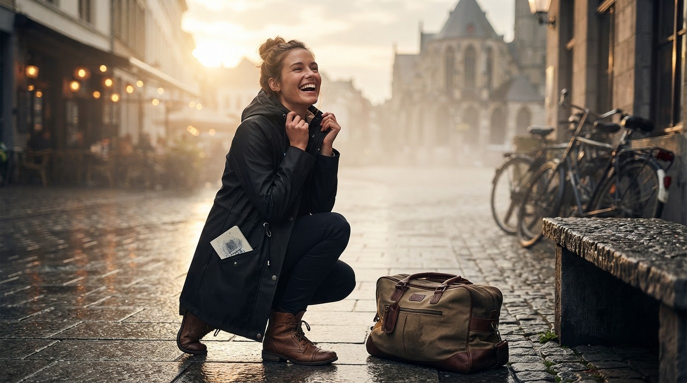 Five Travel Stress Tests for a Waterproof Hooded Trench Coat