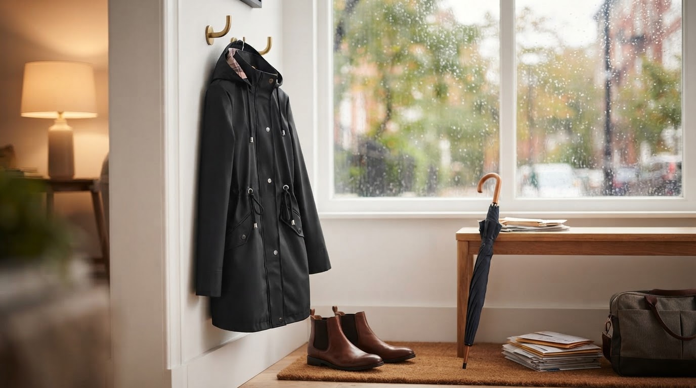Is a Waterproof Hooded Trench Coat effective for commuting?