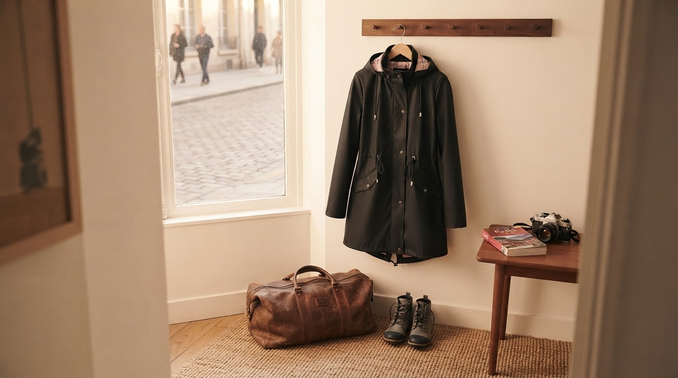 Is a Waterproof Hooded Trench Coat better for travel?