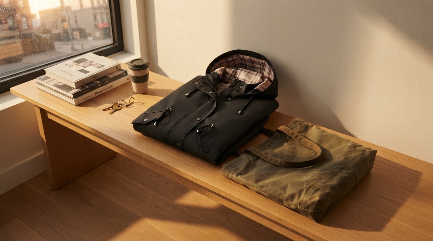 Waterproof Hooded Trench Coat Performance for Commuters