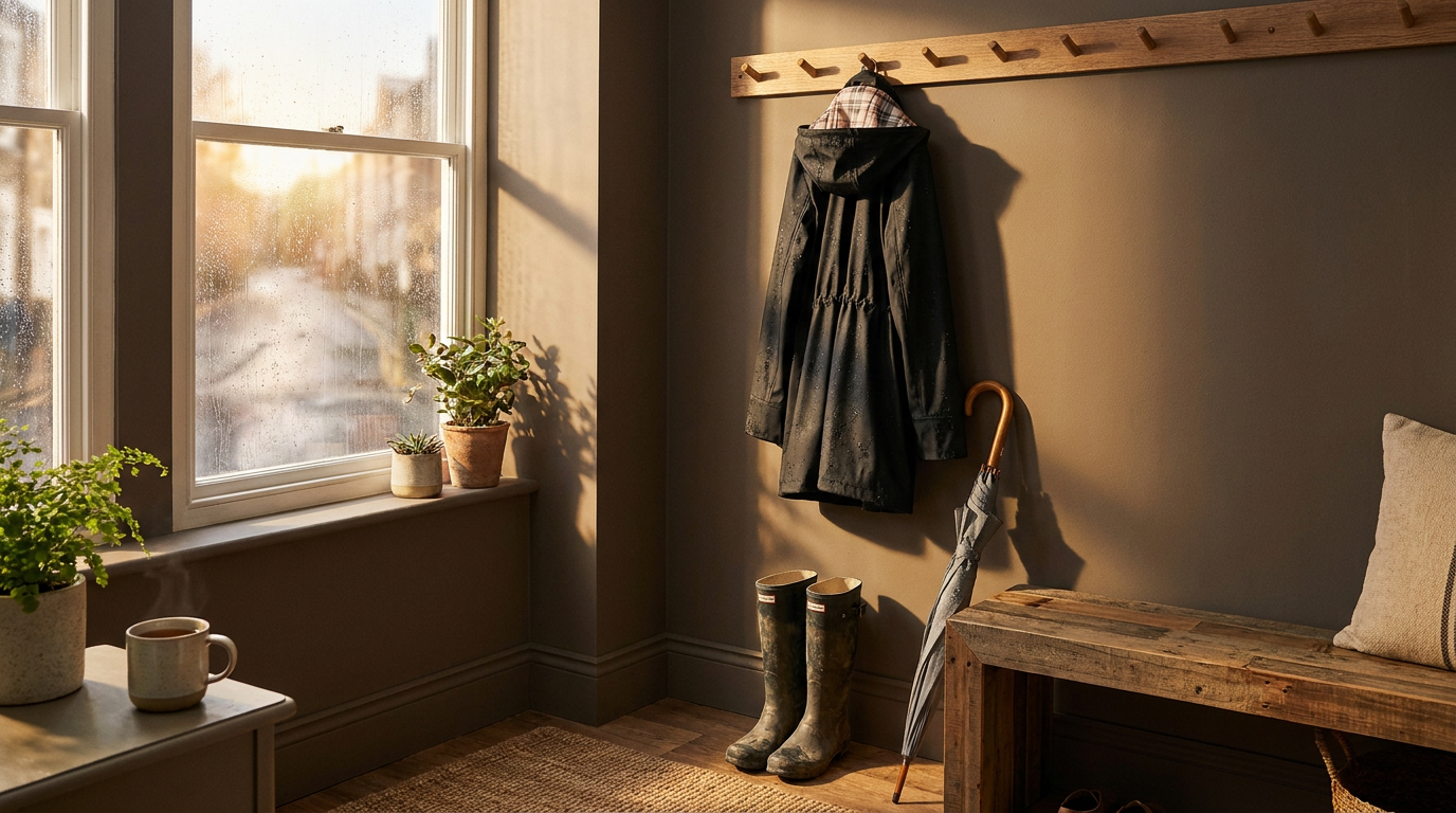 Is a Waterproof Hooded Trench Coat effective for heavy rain?