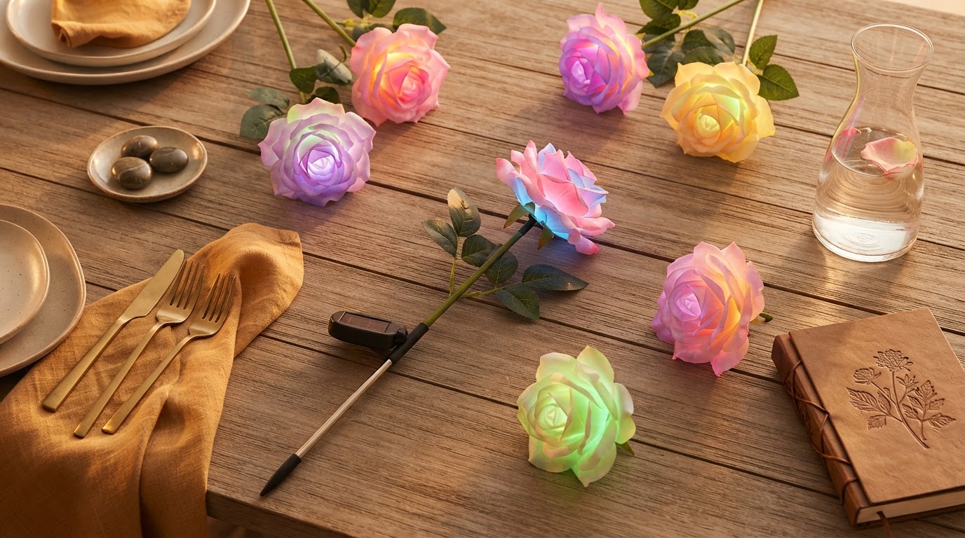 Solar Rose Lights Procurement for Large Events