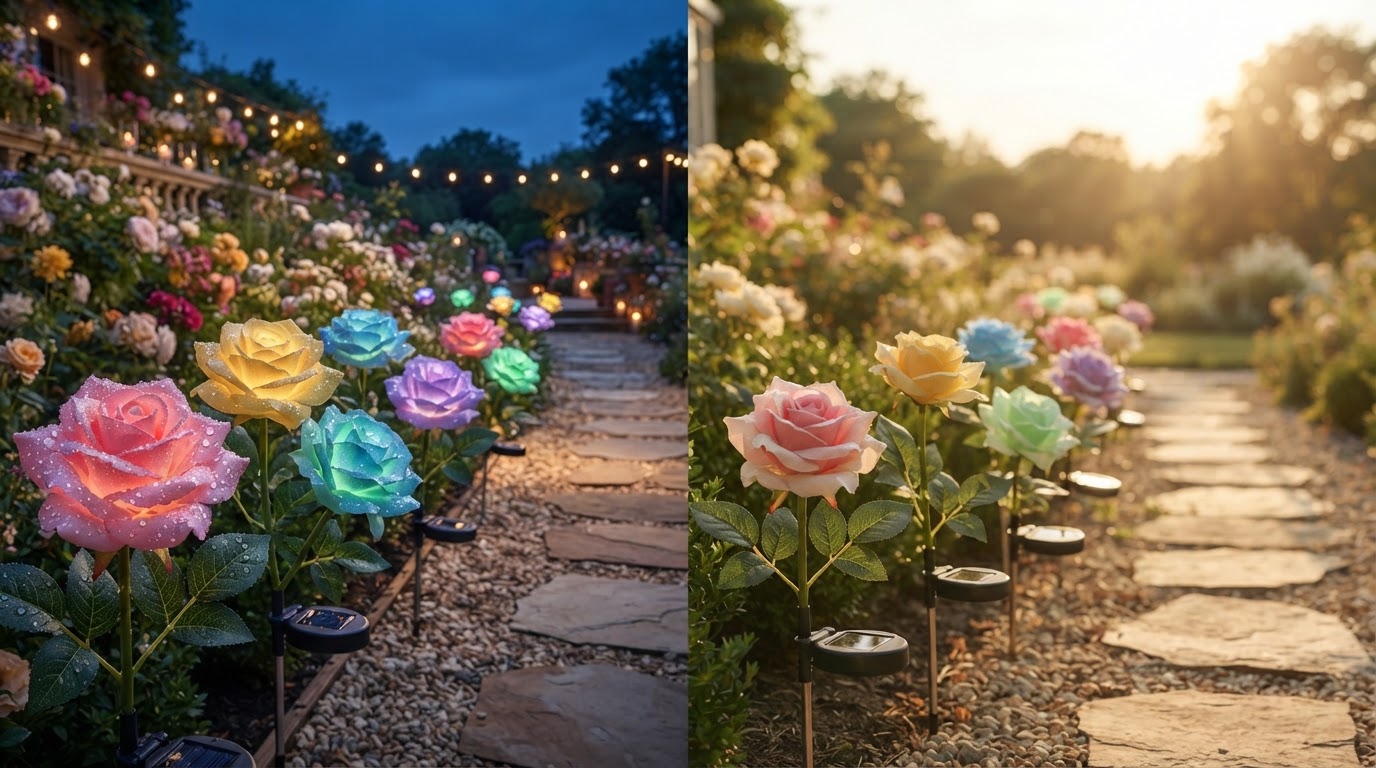 Can Solar Rose Lights Create a Reliable Wedding Pathway?