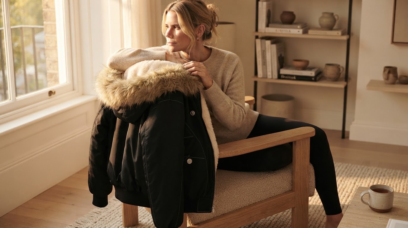 Why Choose a Fur Lined Bomber Over Standard Down?