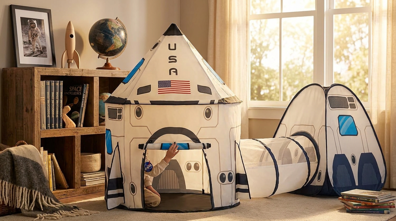 Rocket Ship Tent Engineering for Aspiring NASA Astronauts