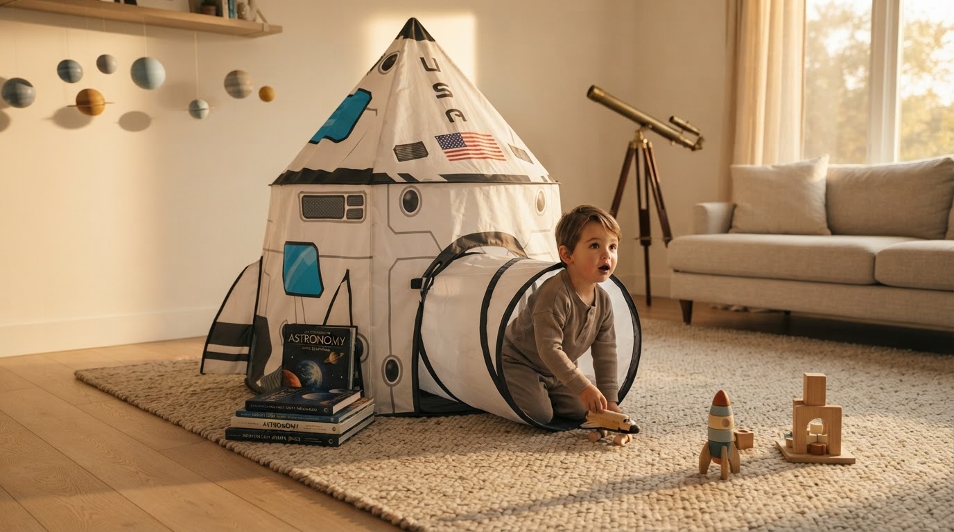 Selecting a Rocket Ship Tent for Active Indoor Play
