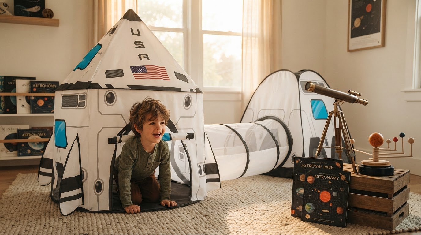 Selecting Rocket Ship Tent Space Gifts for Boys