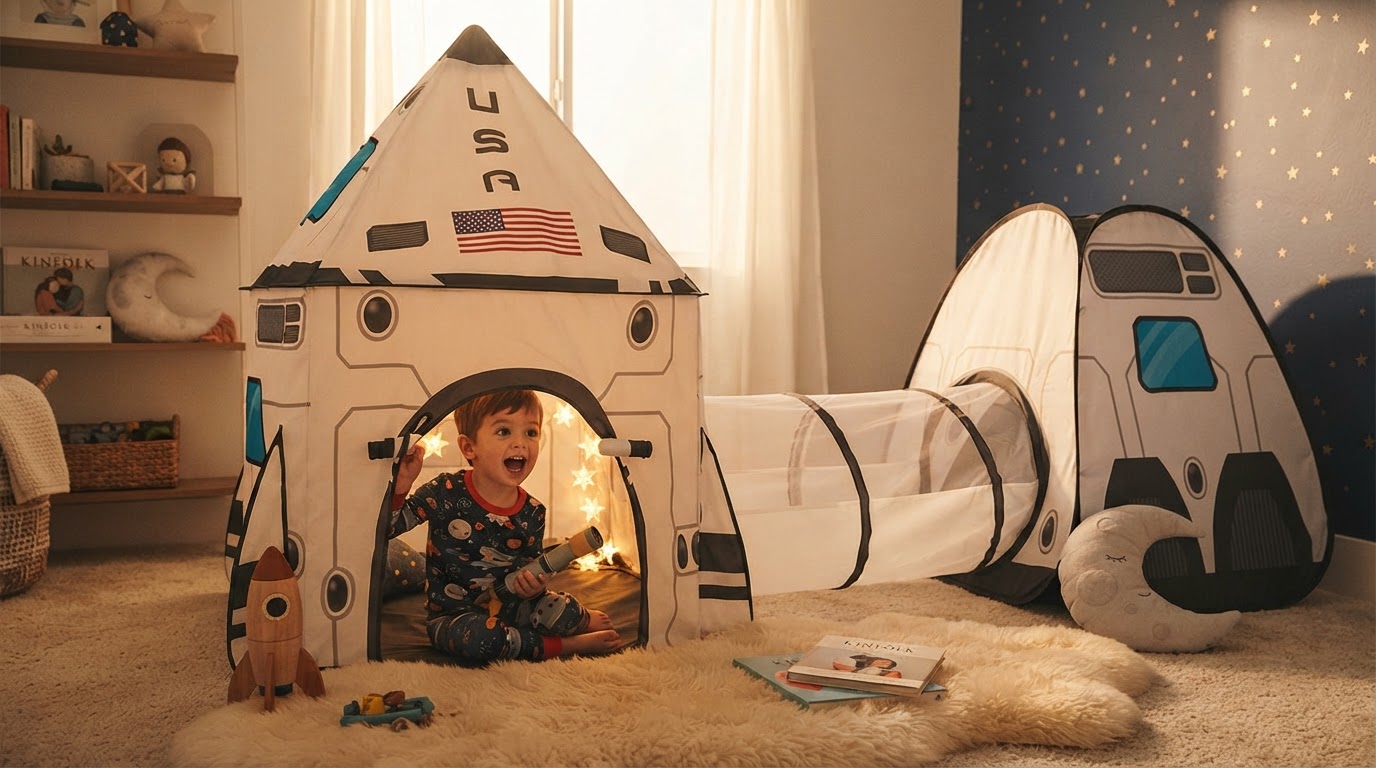 Rocket Ship Tent Set Review: Features, Assembly, and Play Value