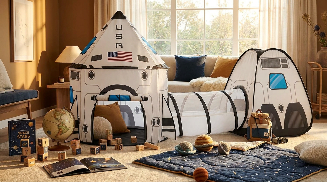 Rocket Ship Tent Solutions for Active Preschoolers