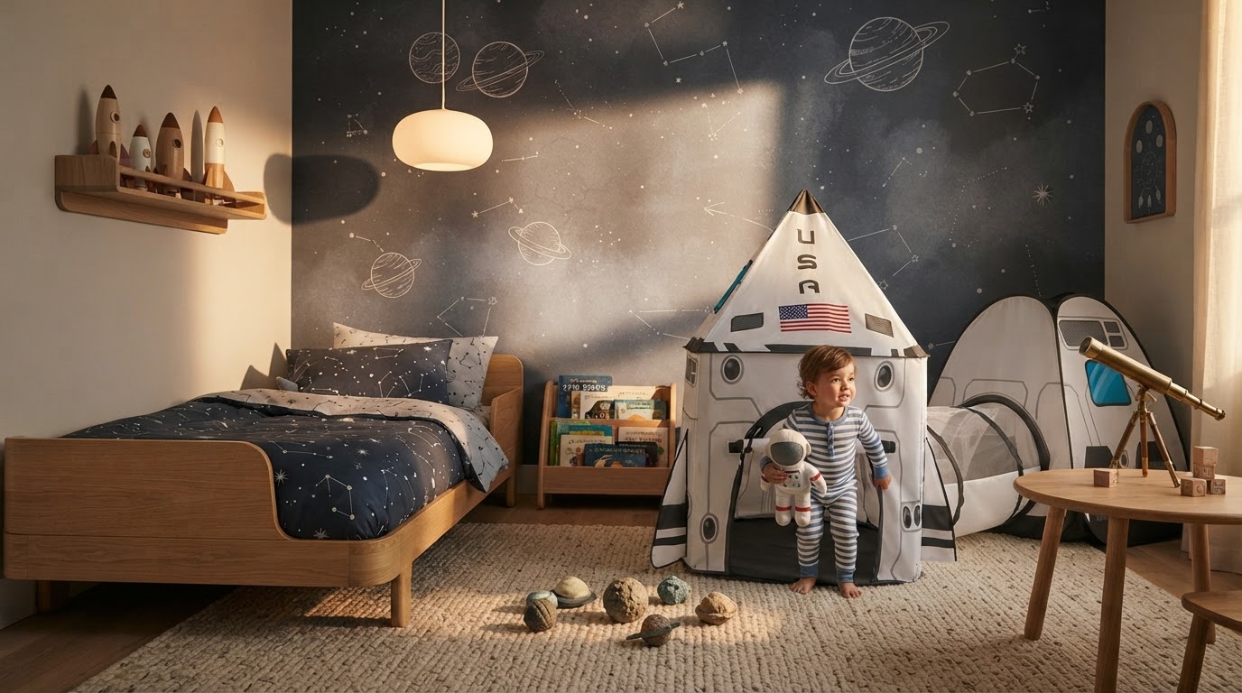 The Ultimate Guide to Space Themed Bedroom Ideas for Toddlers