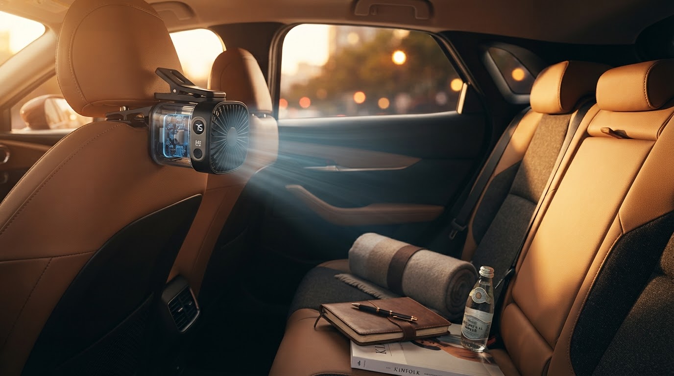 Optimizing 12v Car Cooling Fan Efficiency for Rear Passengers