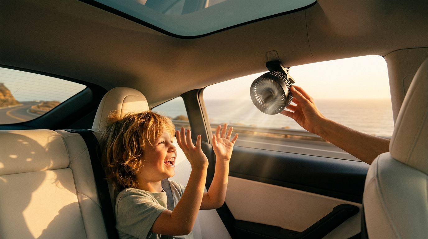 Efficiency Strategies for Car Clip-On Fan Use in EVs