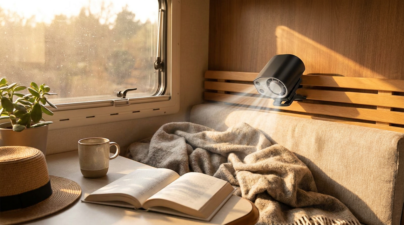 Optimizing Van Life Comfort With Car Clip-On Fan