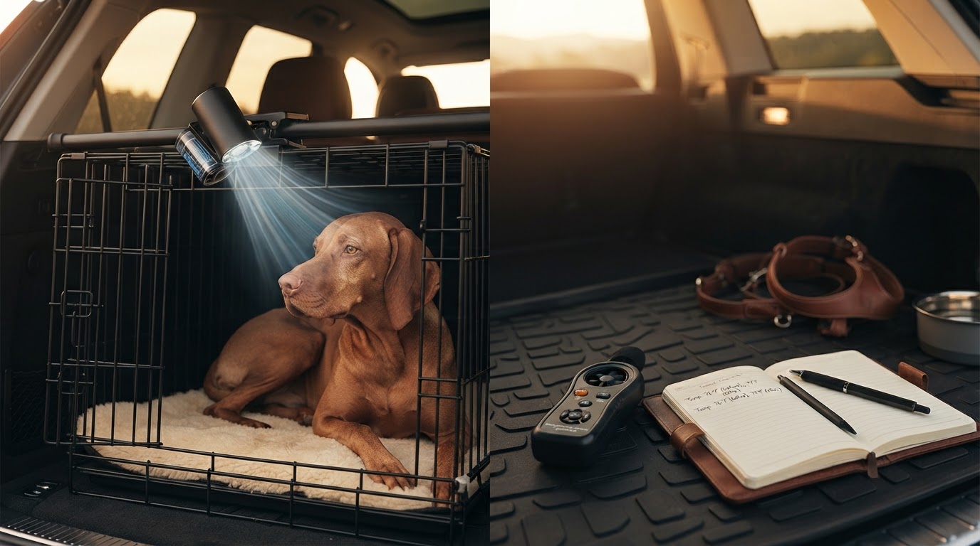 Optimizing Airflow with Car Clip-On Fan for Crate Safety