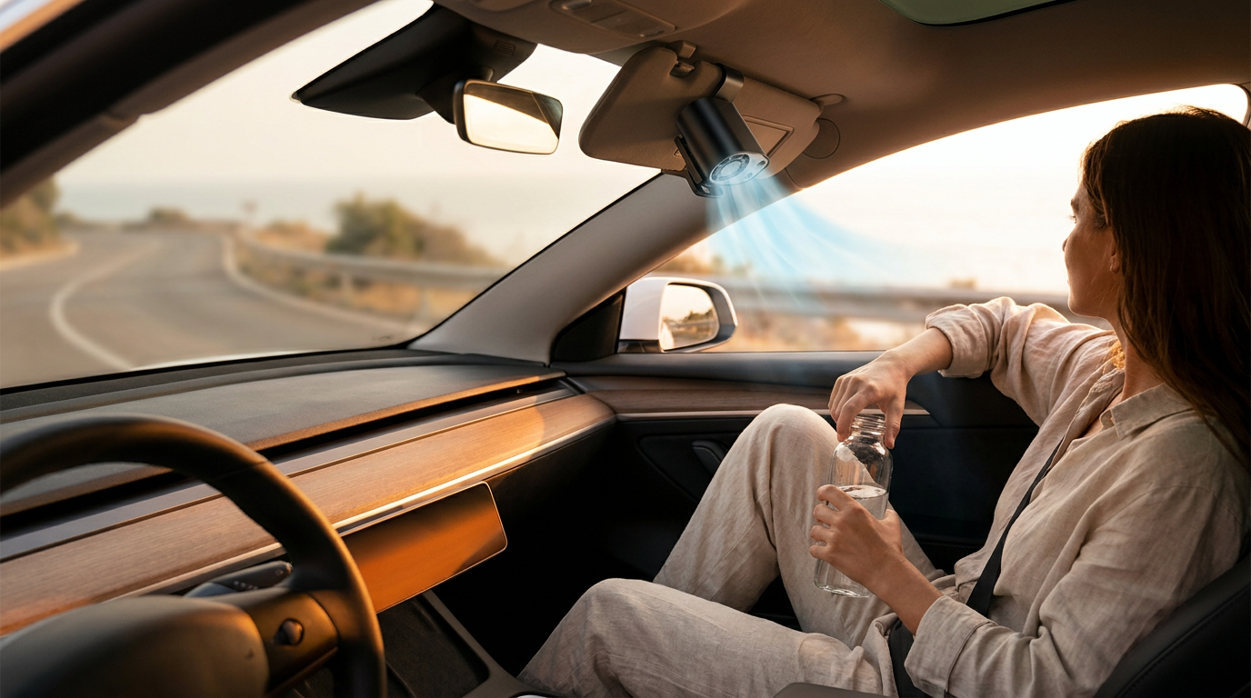 Choosing an Electric Car Fan Portable Setup for Summer