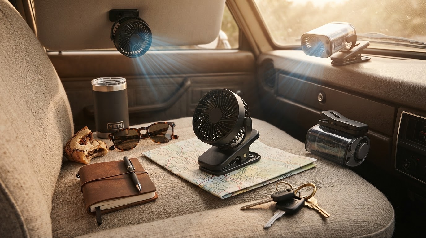 Key Features to Look for in a Portable Car Fan