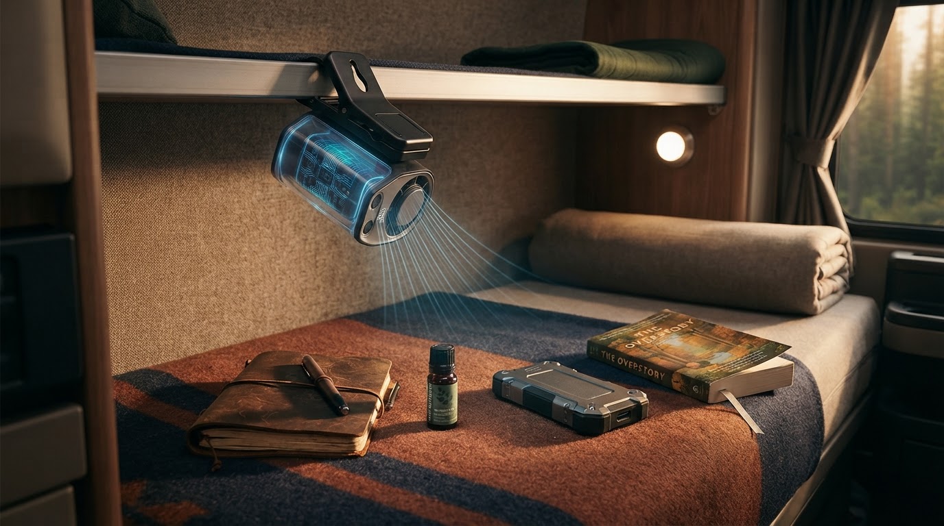 Optimizing Airflow with a Truck Bunk Clip On Fan