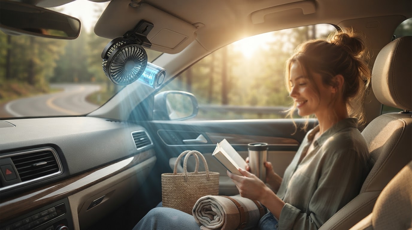 Why Choose a Car Clip-On Fan for Better Cabin Airflow?