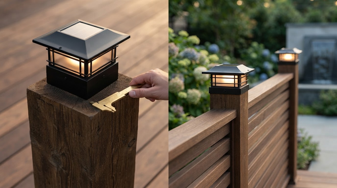 3 Critical Sizing Checks for 6x6 Solar Post Cap Lights