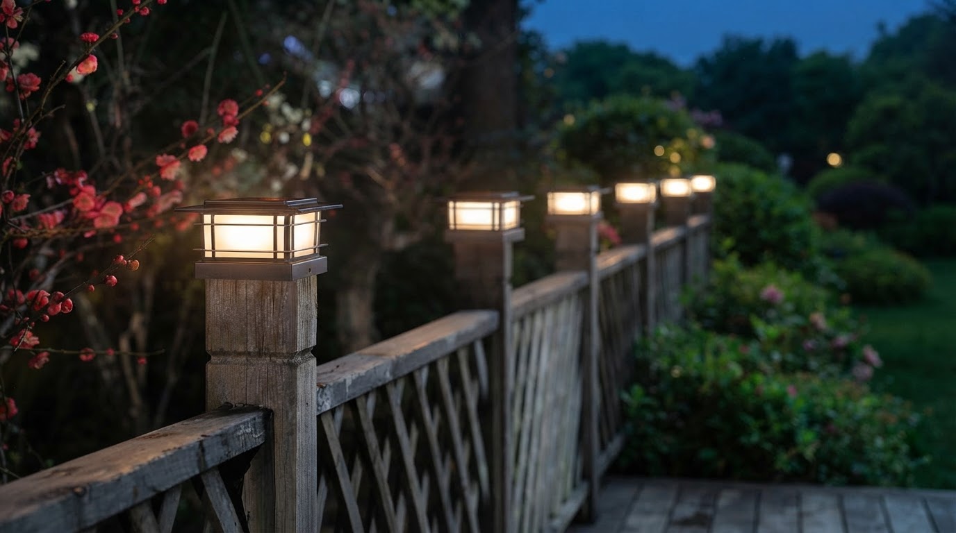 Amazon Drops Price on Solar 4x4 Post Cap Lights 6-Pack
