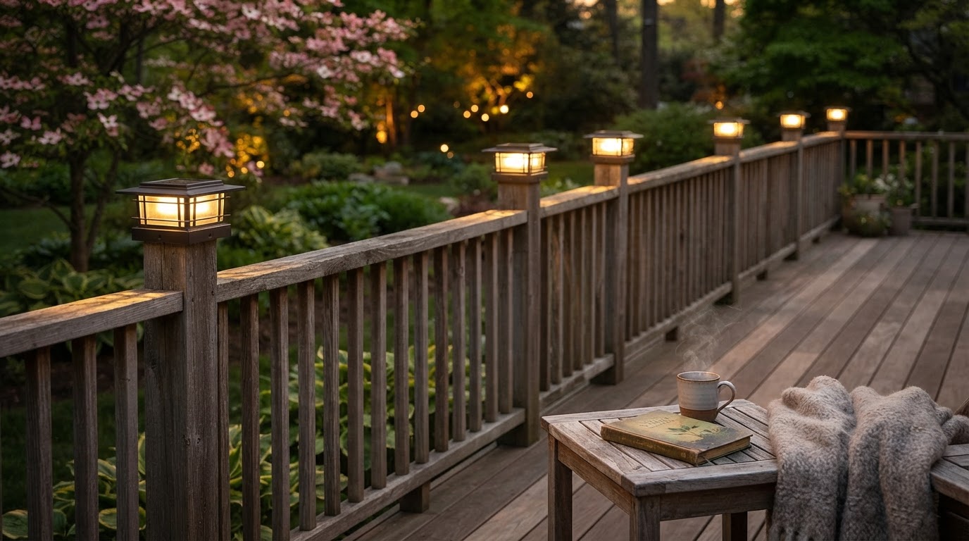 Amazon Drops Solar 4x4 Post Cap Lights 6-Pack to $18