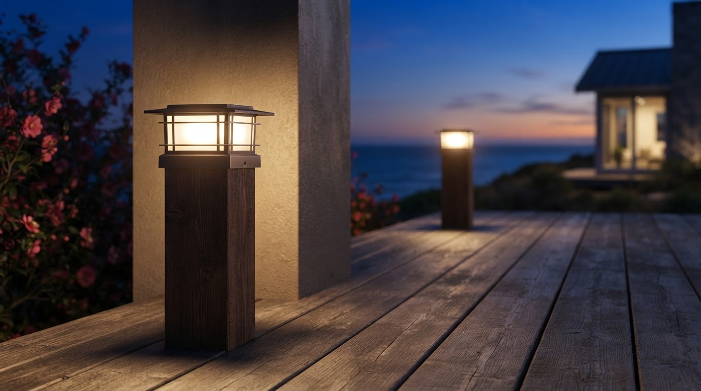 High-Output Lumens for Solar Post Cap Lights