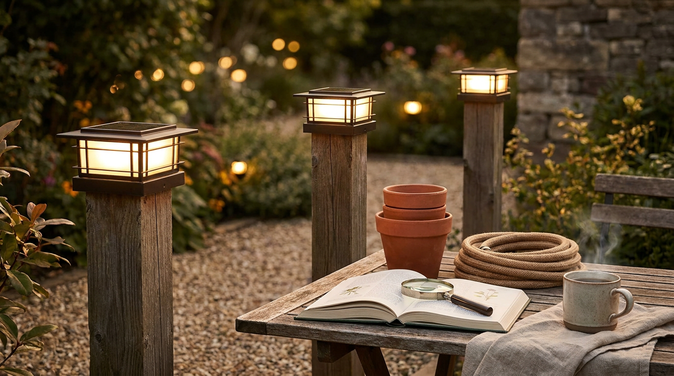 Maximizing Visibility with High Output Solar Post Cap Lights