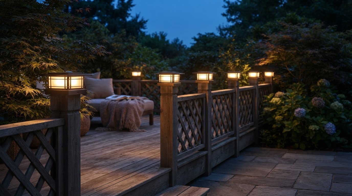 Brightever Solar Post Cap Lights Deal Hits Prime Markets