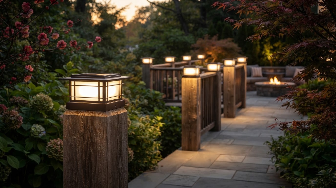 What are the best commercial grade Solar Post Cap Lights?