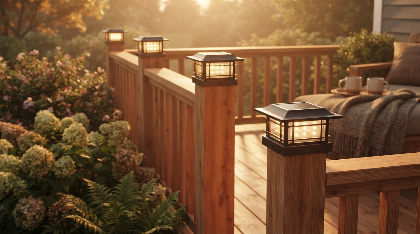 Dealnews Reports Price Drop on 4x4 Solar Post Cap Lights