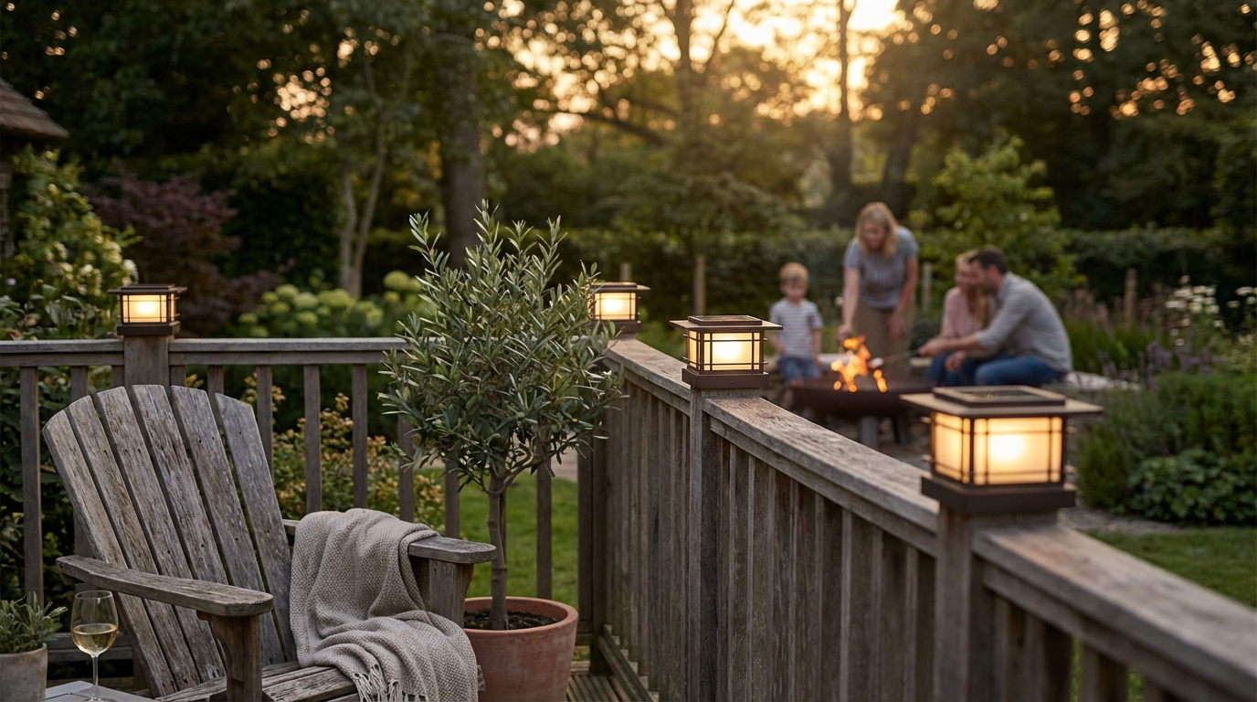 Eco-Friendly Illumination: The Sustainable Choice of Solar Post Cap Lights