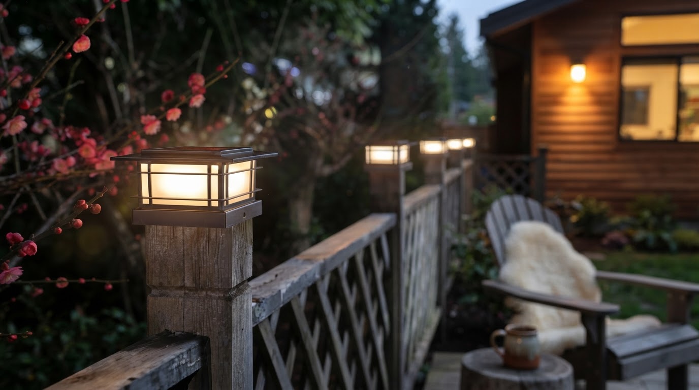 Enhancing Perimeter Security with Solar Post Cap Lights