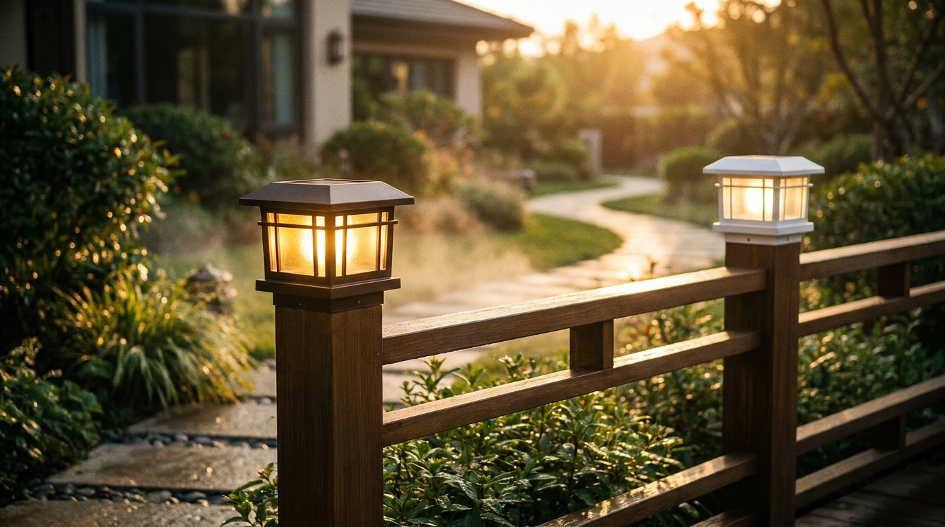 A Guide to High Lumen Solar Post Cap Lights