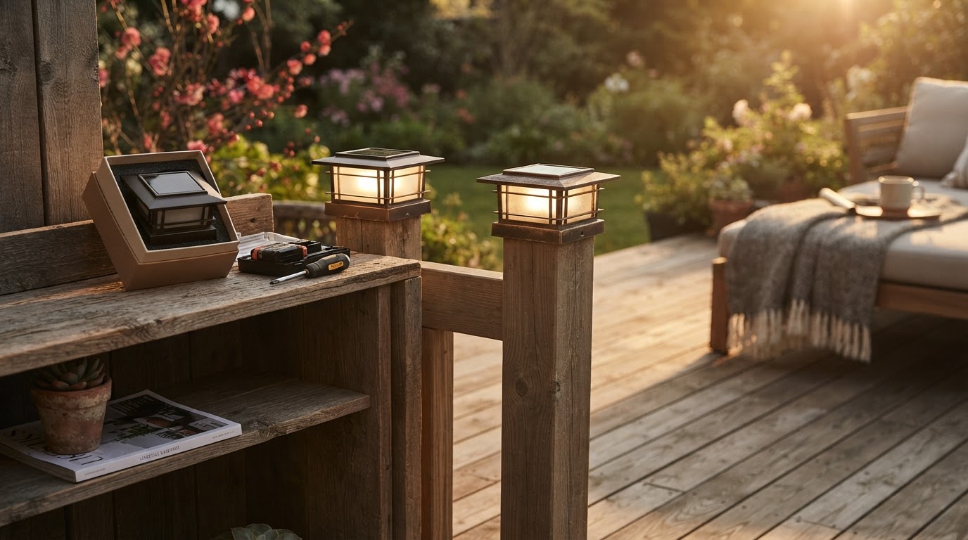 How long do Solar Post Cap Lights last in real conditions?