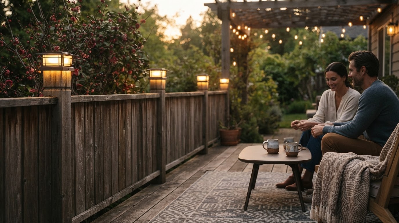 How to Install Solar Post Cap Lights on Deck and Fence Posts