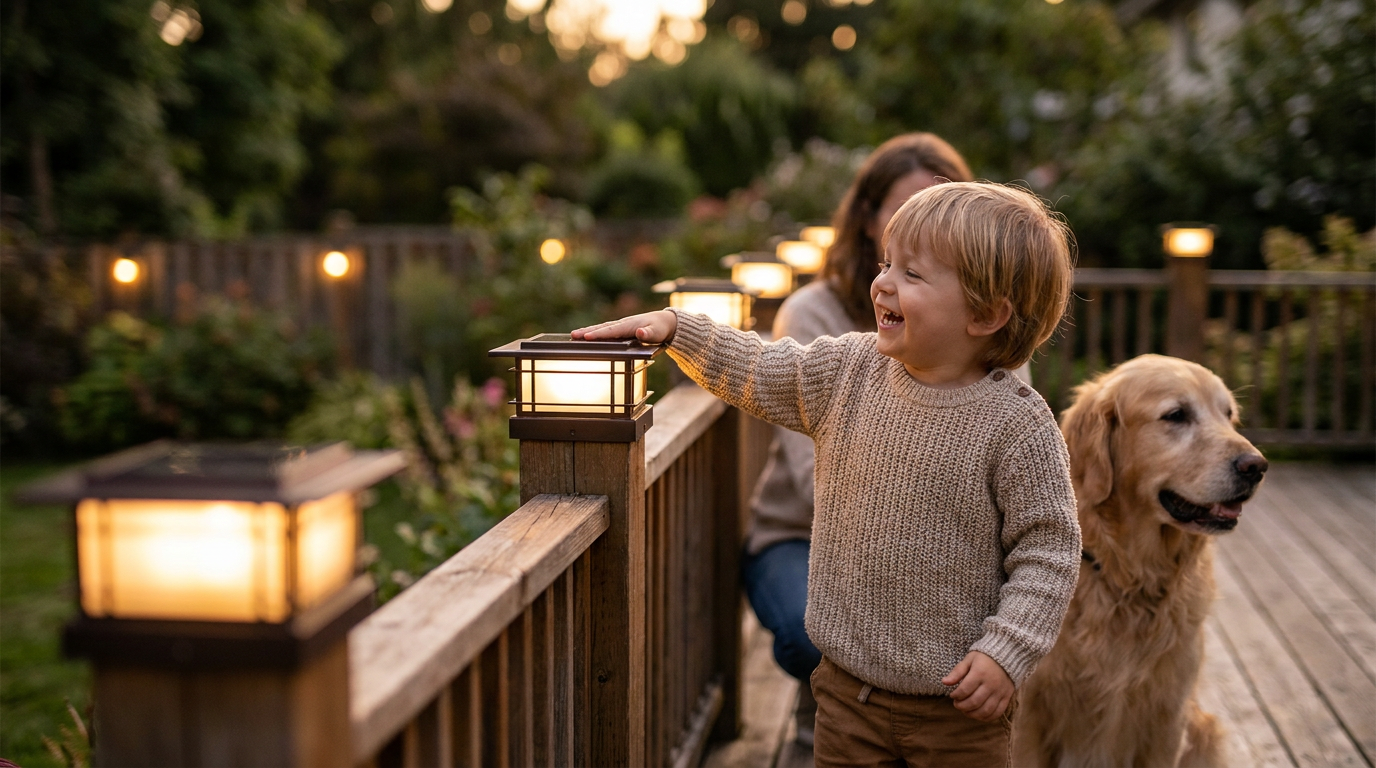 Beyond Brightness: A Technical Guide to Solar Post Cap Light Installation