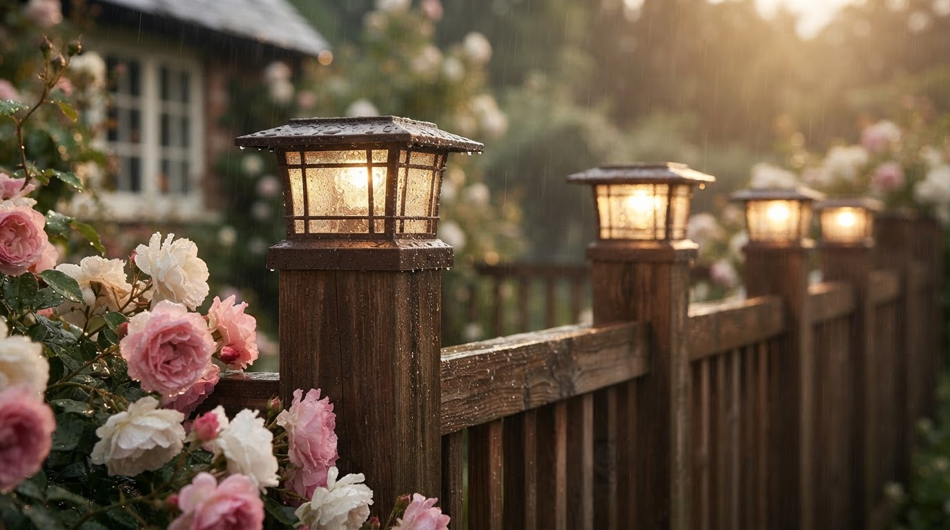 How IP44 Waterproofing Keeps Outdoor Fence Lighting Safe Year-Round