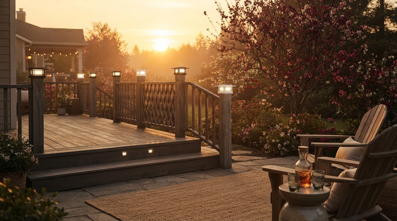 Market Trends for 4x4 Solar Post Cap Lights