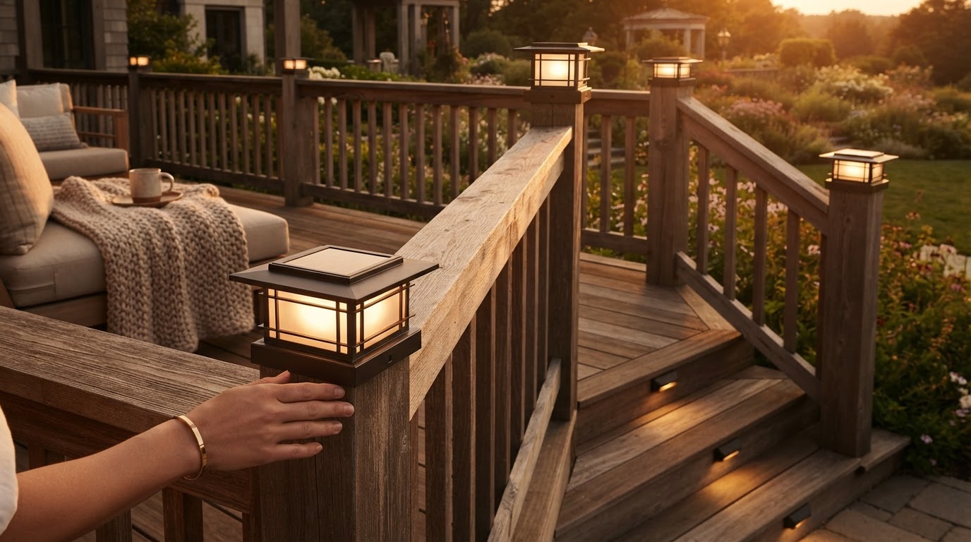 Solar Post Cap Lights Performance Matrix for Decks