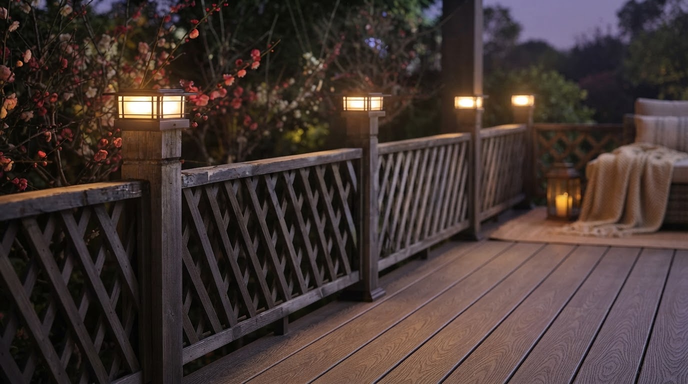 Solar vs. Hardwired Post Cap Lights: Which Is Best for Your Deck Fence?