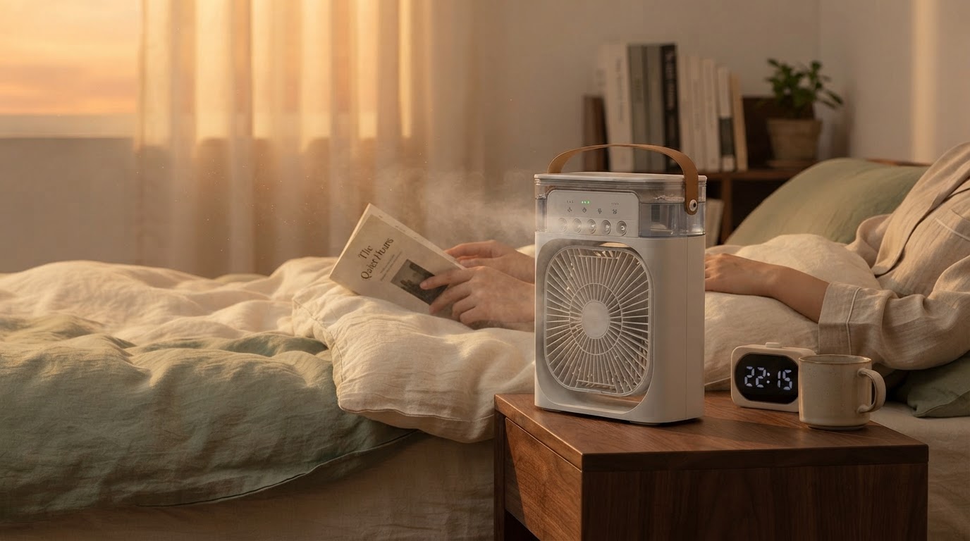3-In-1 Air Cooler Performance for Quiet Bedrooms
