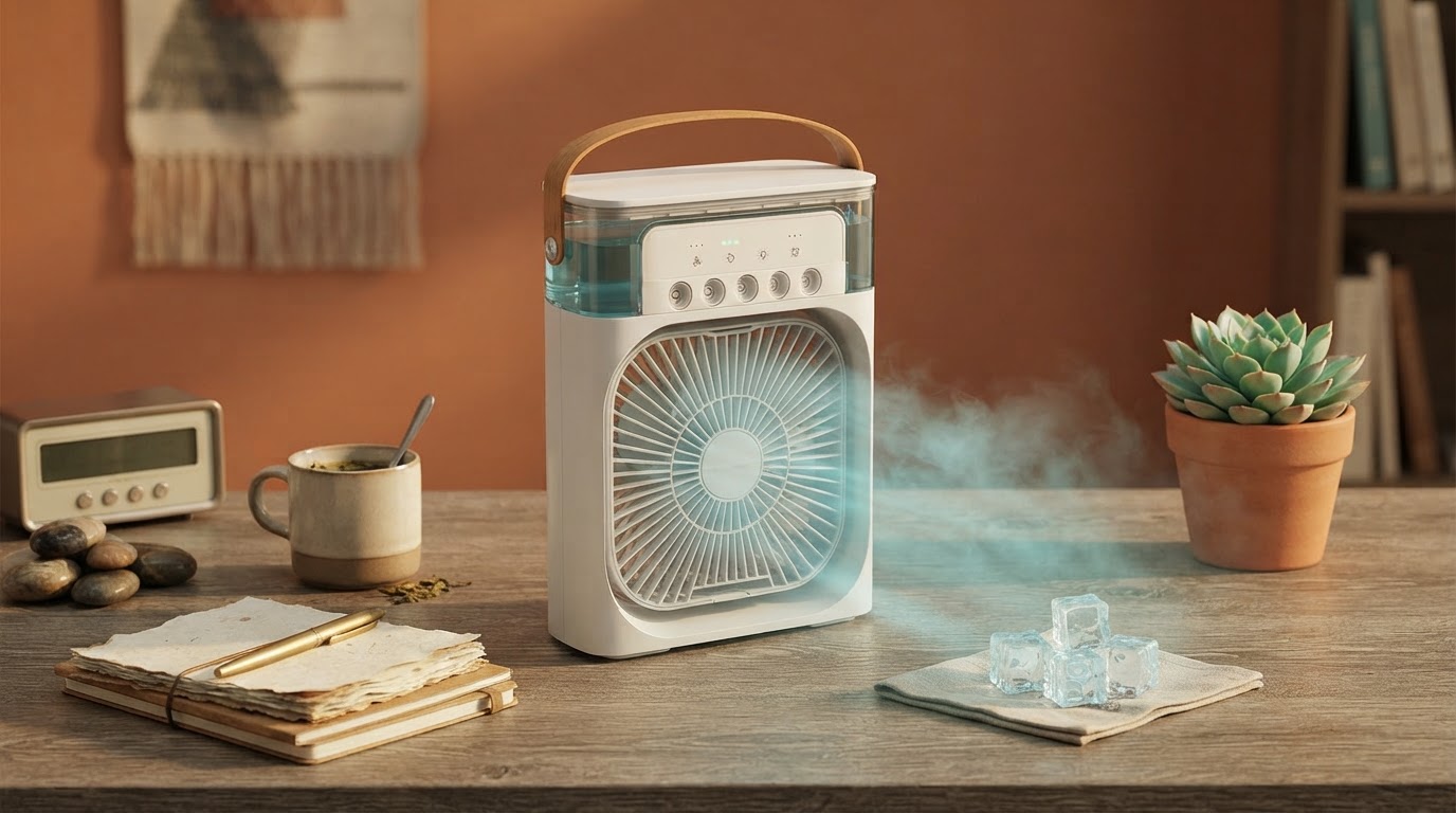 3-In-1 Air Cooler for Windowless Dorm Rooms
