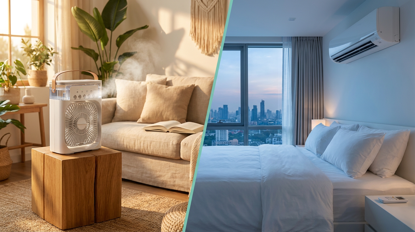 3 in 1 Portable Air Cooler vs Traditional AC: Which Cooling Solution is Right for You?