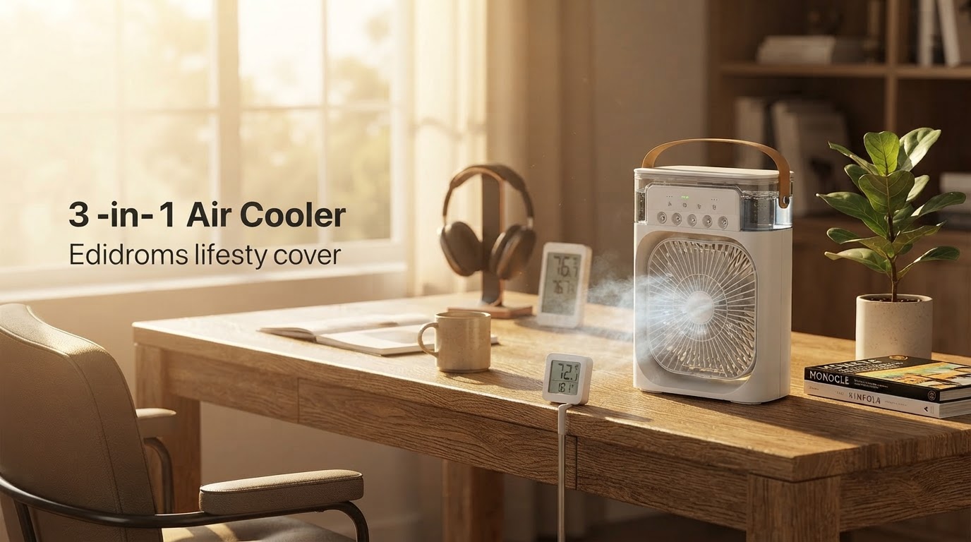 I Measured When a 3-in-1 Air Cooler Actually Feels Cooler