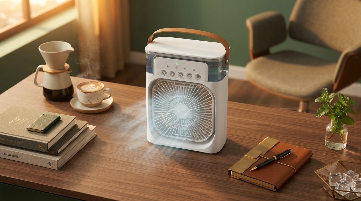 3-In-1 Air Cooler Performance for Desktop Workspace