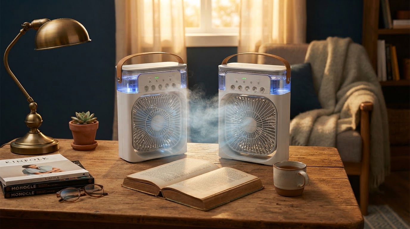 3-In-1 Air Cooler for Energy Efficient Spot Cooling