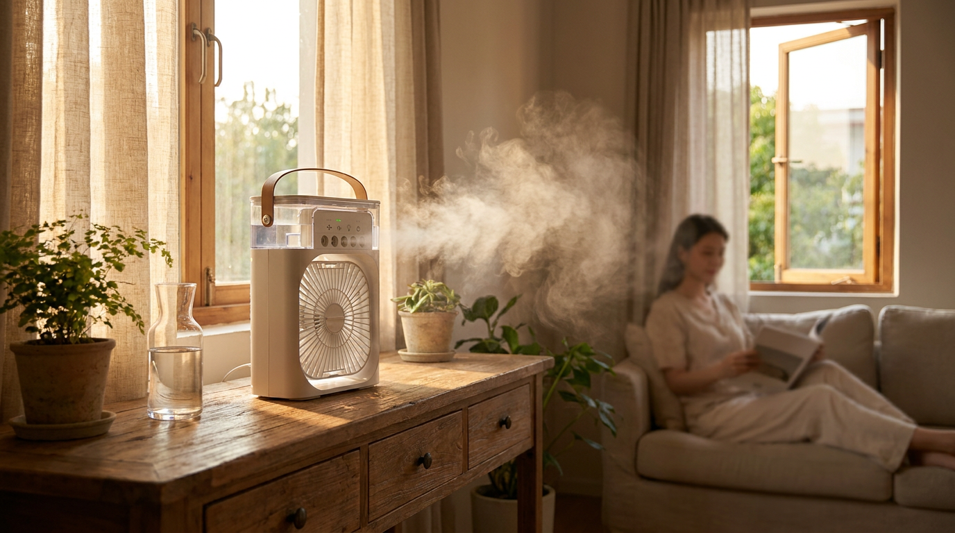 How Evaporative Air Coolers Use Evaporation to Cool Air