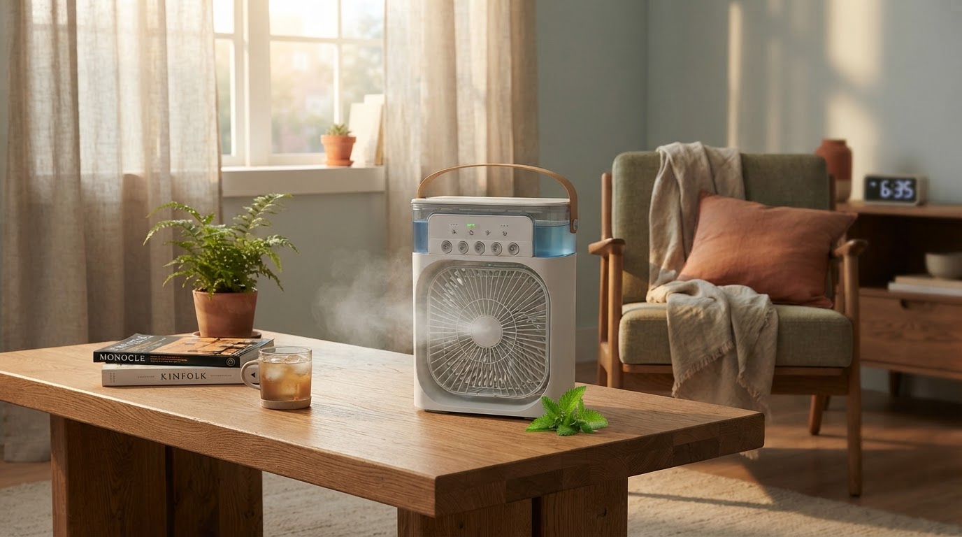 How to stay cool without central AC using 3-In-1 Air Cooler?