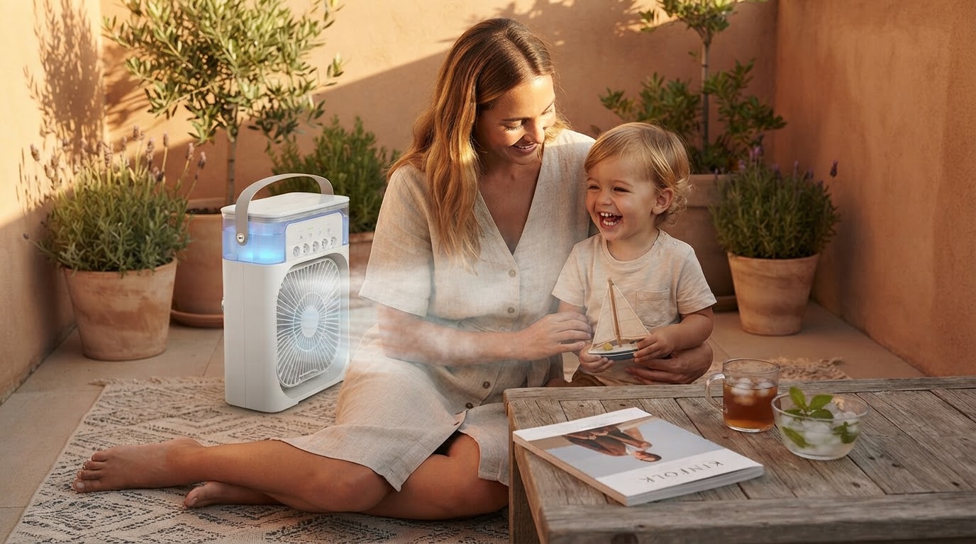 How to stay cool without central AC using a 3-In-1 Air Cooler